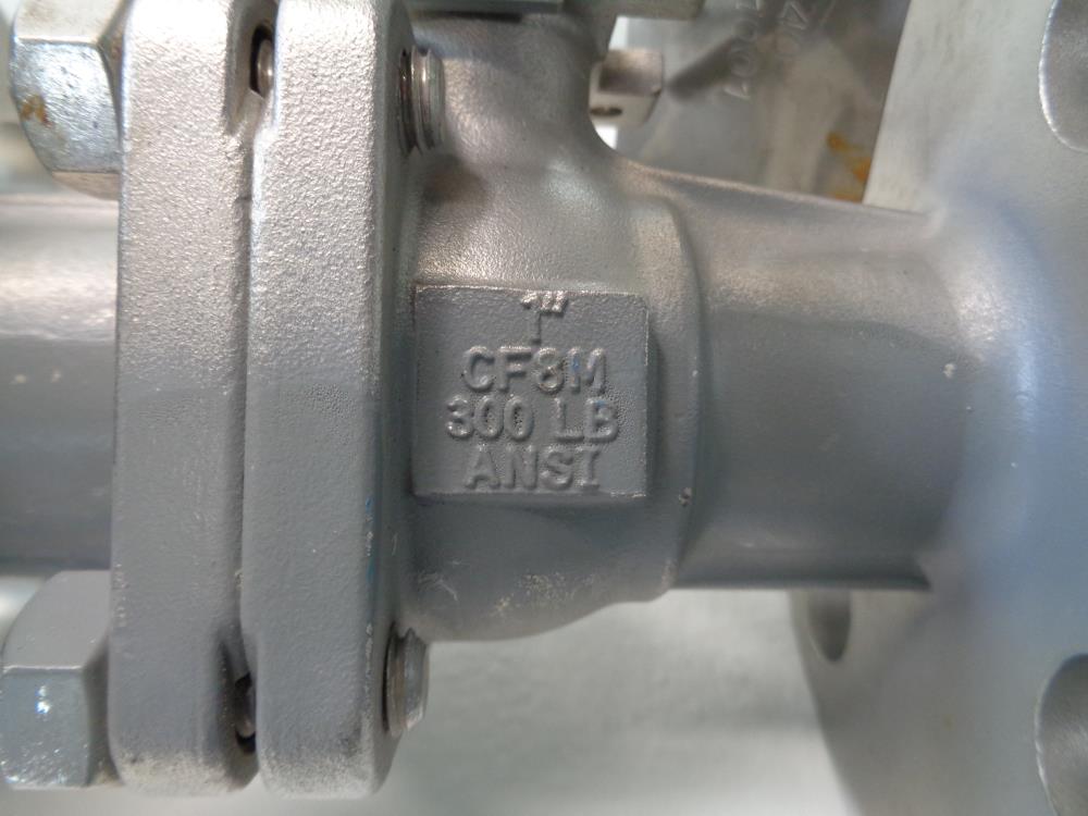 Milwaukee 1" 300# CF8M 2-Pc Full Port Ball Valve F20SS300F